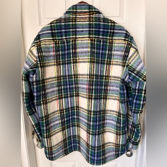 Mens All Saints Relaxed Fit Heavyweight Overshirt Jacket Size Large - Picture 4 of 11